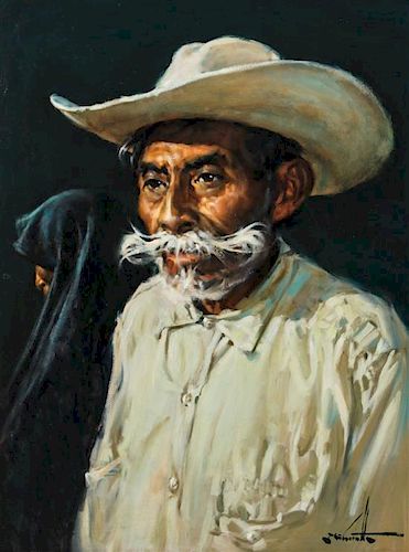 W. Clarence McGrath, (American, b. 1938), Man and his Wife, Oaxaca, Mexico