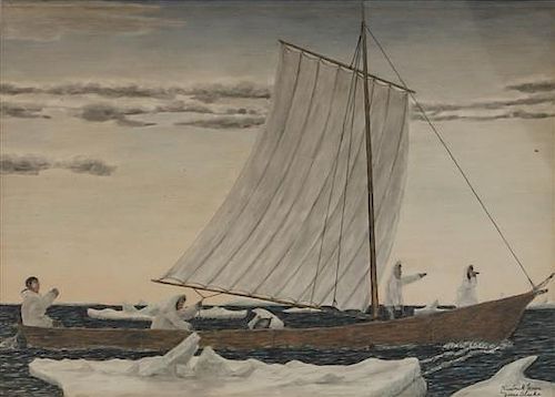 James Kivetoruk Moses, (American Eskimo, 1900-1982), Untitled
