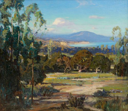 Carl Oscar Borg, Montecito view of Rincon