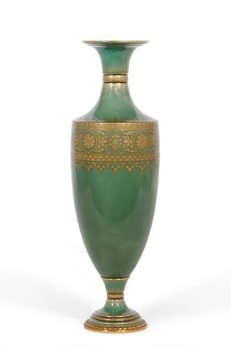 A Sevres porcelain vase, circa 1871
