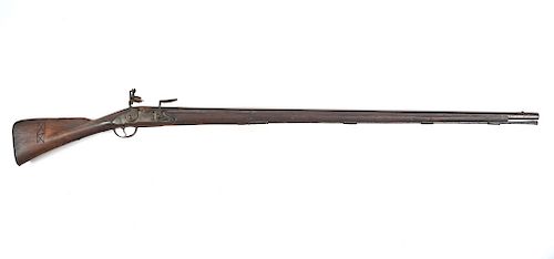 A CONTINENTAL ARMY-ALTERED, FRENCH M1717 RAMPART MUSKET WITH BAYONET 
Overall length: 63 1/4 in. Barrel length: 47 1/8 in. Bore: 0.7...