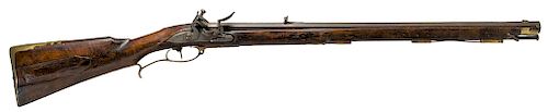 REVOLUTIONARY WAR HANOVERIAN PATTERN 1776 RIFLE 

One of two surviving examples, this one numbered ‘184’ (the other, in a private Am...