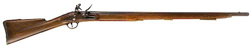 INDIA PATTERN MUSKET OF 1809 
Overall Length: 54 ¾ in. Barrel Length: 39 ¼ in. Bore: 0.75 caliber 

In 1809, the “ring-neck” or rein...
