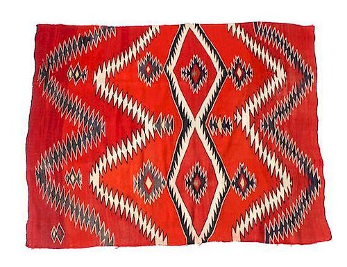 A Navajo Transitional Rug 61 x 49 inches.