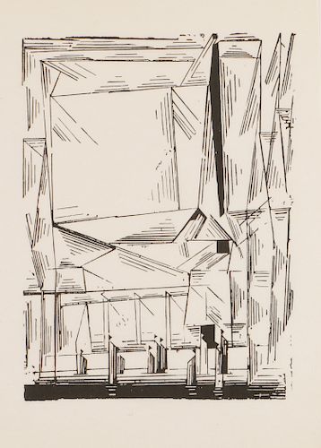 Lyonel Feininger (1871-1956) "Gelmoroda"