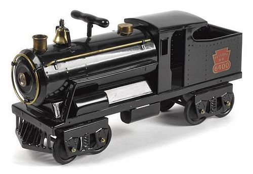 Keystone pressed steel ride-on #6400 train engine