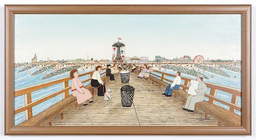 Vestie Davis (1903-1978) "Coney Island"