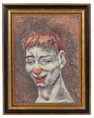 George Biddle (1885-1973) "Clown"