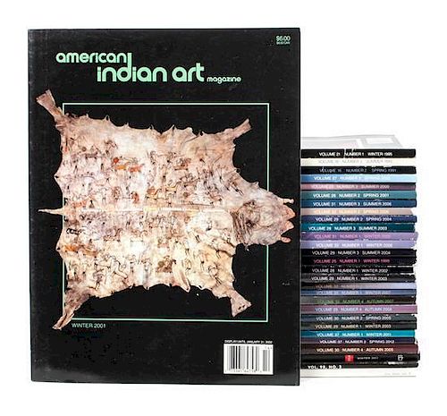 A Group of American Indian Art Magazines