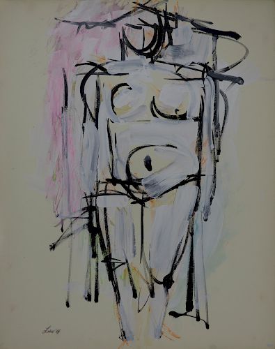 Michael Loew - Standing Female Nude