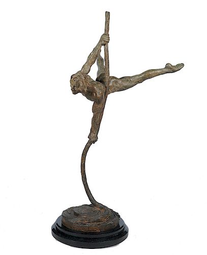 Large Richard MacDonald 'Sasha' Bronze Figure