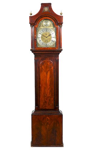 A. Bachan Mahogany Grandfather Clock