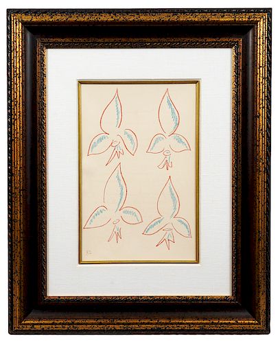 Henri Matisse 'Fleur-de-lys' Lithograph on Paper