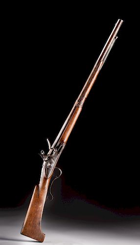 18th C. Spanish Frontier Flintlock Escopeta Rifle