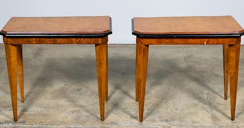 Pair of Biedermeier Side Tables.