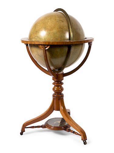 An English Floor Globe