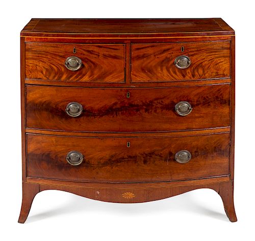 A Regency Mahogany Chest of Drawers
