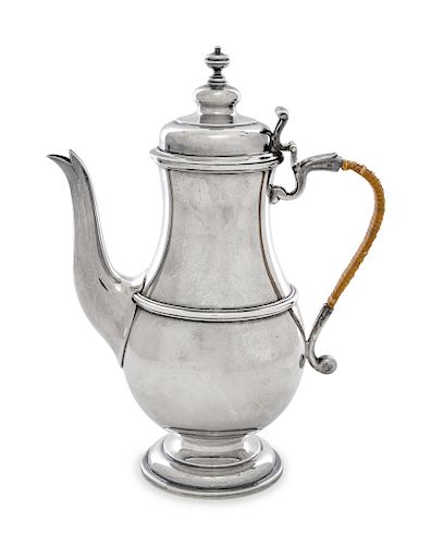 A George V Silver Coffee Pot