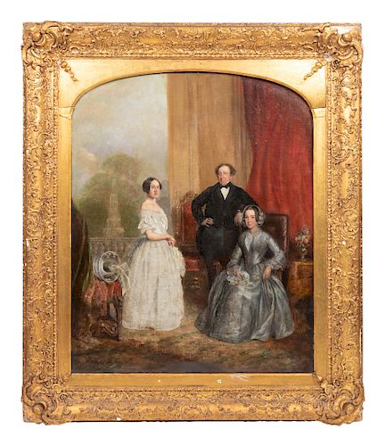 American School (19th Century)
Portrait of a Family