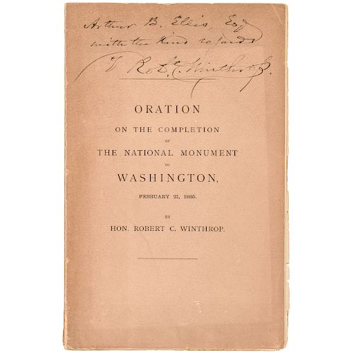 1885 First Editions On The Washington National Monuments Dedication + Completion