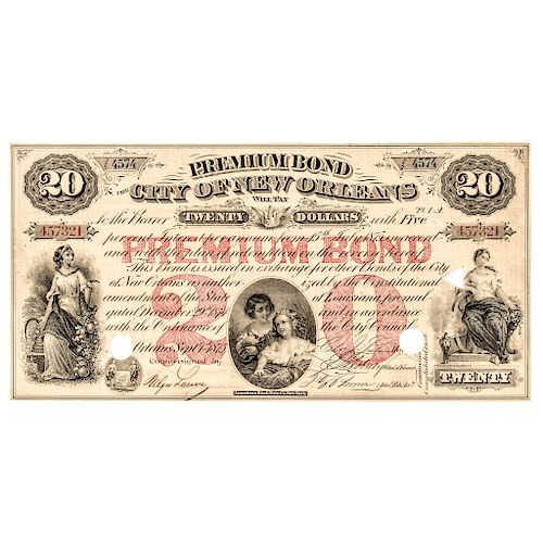 Fifteen (15) 19th Century Historic Lottery Ticket and Related Collector/Dear Lot