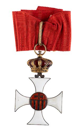 Order of Our lady of Mercy, commander neck badge