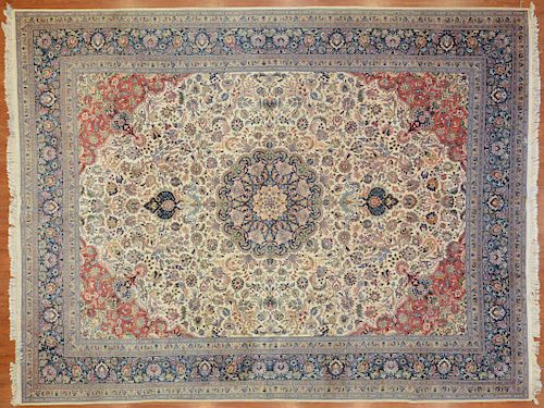 Fine Tabriz Carpet, Persia, 9.11 X 13