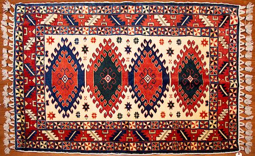 Caucasian Rug, Turkey, 3.6 x 5.2