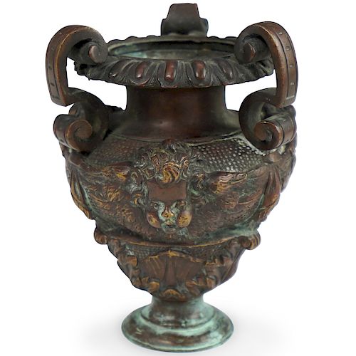 Bronze Figural Vase