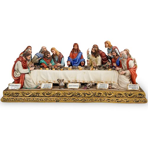 Capodimonte “The Last Supper" by Cortese