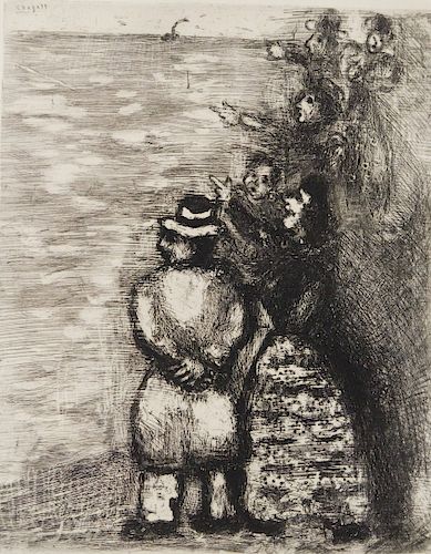 Marc Chagall etching