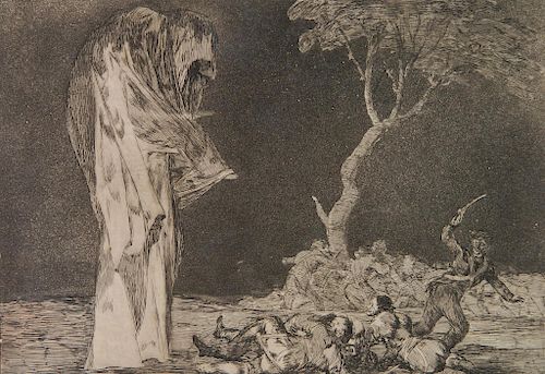 Francisco Goya etching