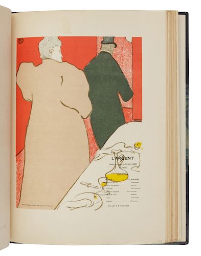 [TOULOUSE-LAUTREC, Henri de]. DURET, Theodore (1838-1927). Lautrec. Paris: Bernheim-Jeune, 1920. 