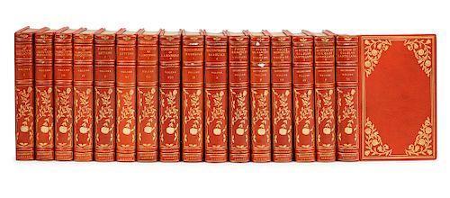 [BINDINGS]. The Bibliophilist's Library. Philadelphia: for subscribers by George Barrie, [ca 1900]. LIMITED EDITION.