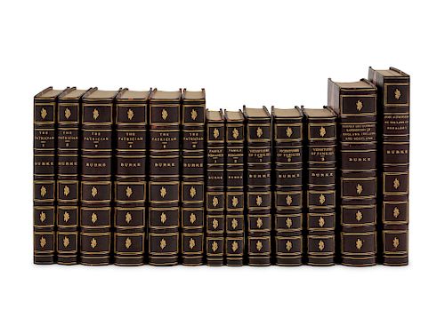 BURKE, Bernard, Sir (1814-1892). A group of uniformly bound works, comprising: