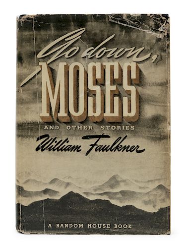 FAULKNER, William (1897-1962). Go Down, Moses and Other Stories.  New York: Random House, 1942. FIRST EDITION, FIRST PRINTING.