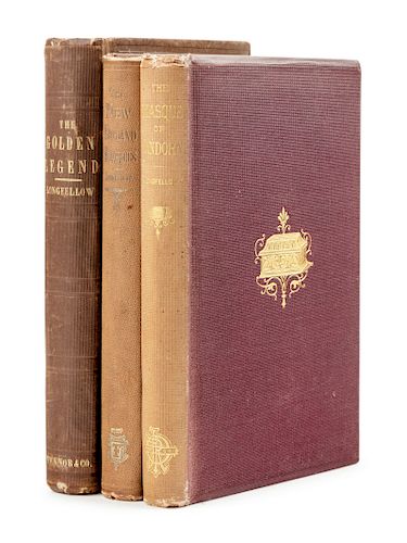 LONGFELLOW, Henry Wadsworth (1807-1892). The Golden Legend. Boston: Ticknor, Reed, and Fields, 1851. FIRST EDITION. 