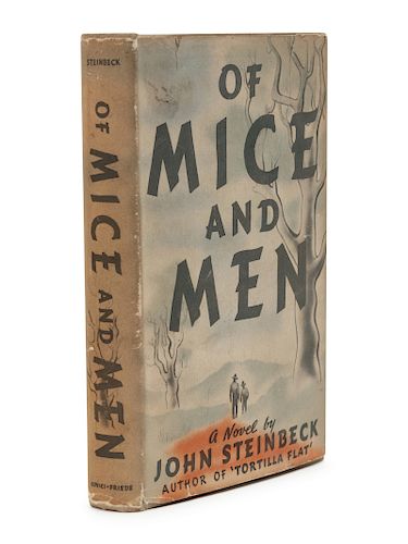 STEINBECK, John (1902-1968). Of Mice and Men. New York: Covici-Friede, 1937. FIRST EDITION. 