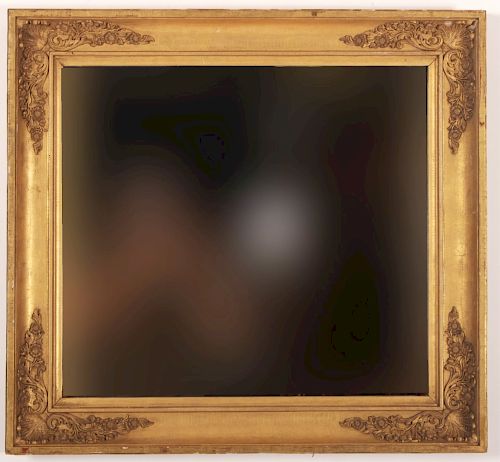19th c. European Frame, Ornate with Shell Corners