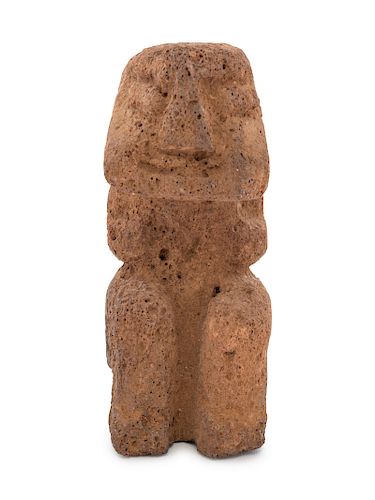 A Pre-Columbian Stone Figure 