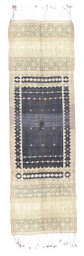 Fine Old Minangkabau Shoulder Cloth Songket, Sumatra