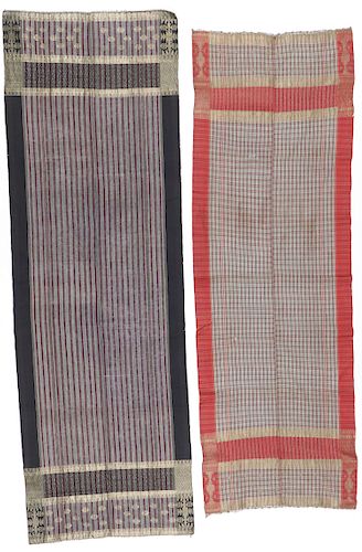 2 Fine Antique Minangkabau Ceremonial Textiles