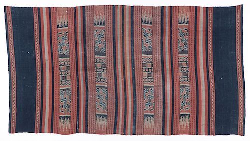 Antique Tanah Toraja Ceremonial Ikat Textile