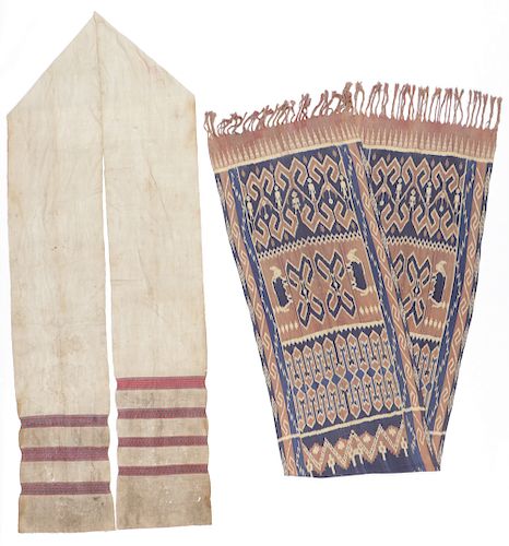 2 Rare Toraja Ceremonial Textiles