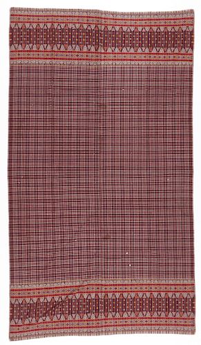 Finely Woven Man's Skirt Cloth, Sulawesi