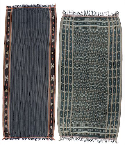 2 West Sumba Ikat Textiles, Kodi Region