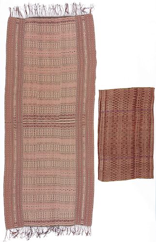 2 West Timor Ikat Textiles