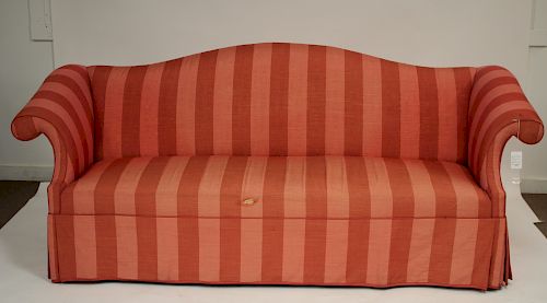 Chippendale Style Camelback Sofa