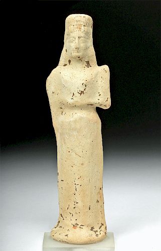 A Western Greek Statue of A Goddess