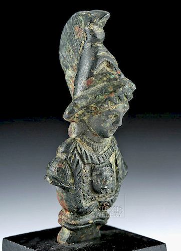 Roman Bronze Bust of Mercury